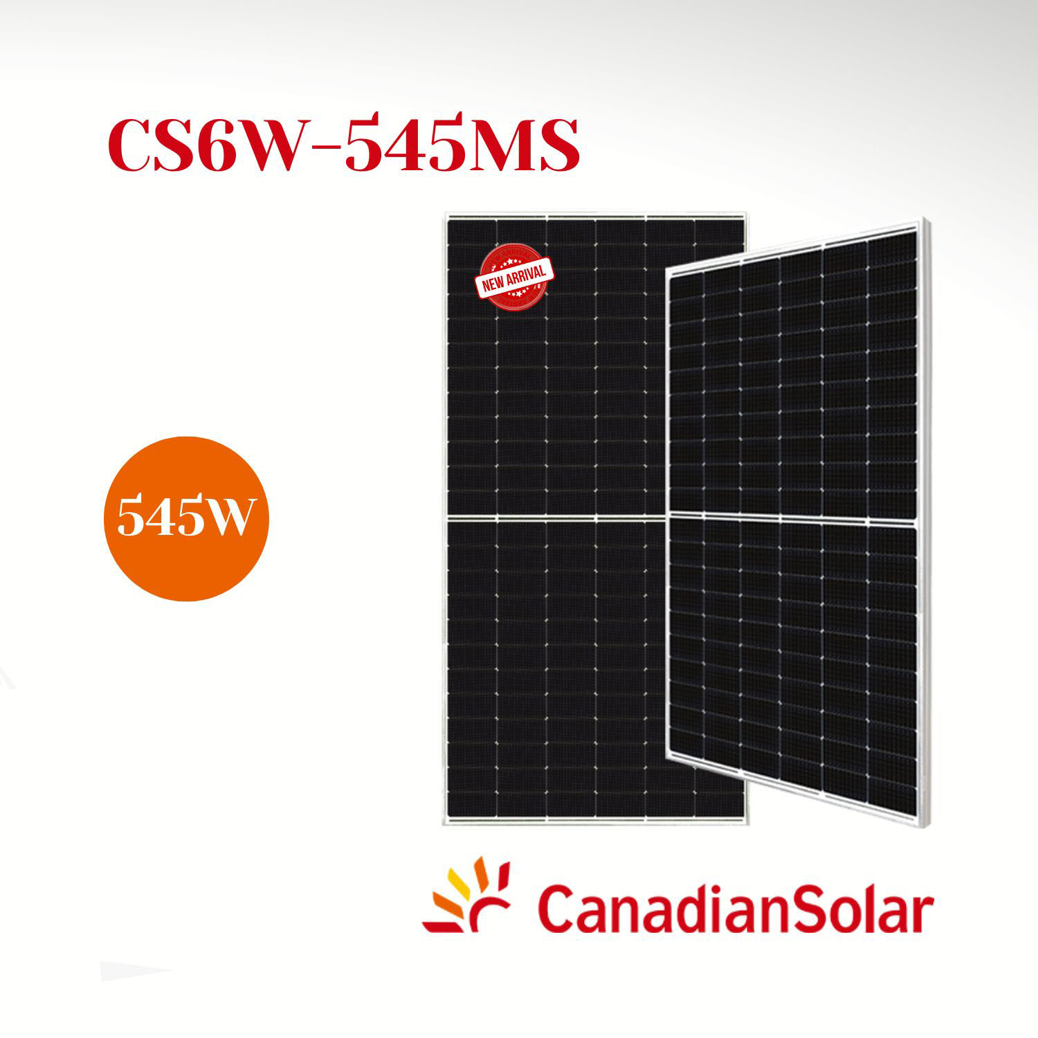 Tấm pin năng lượng mặt trời Canadian Solar 545W-CS6W-545MS