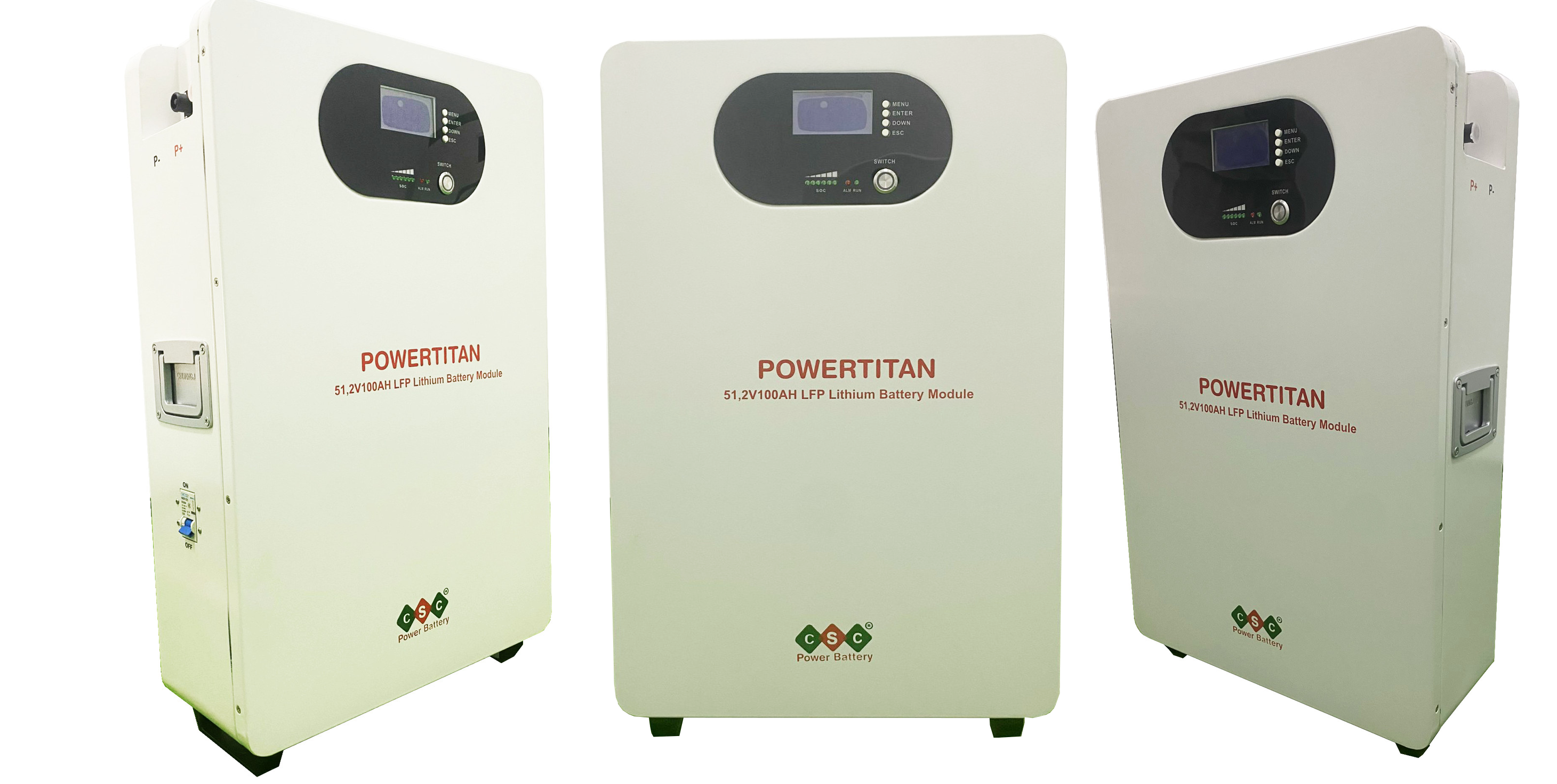 Pin CSC PowerTitan 51,2V100Ah -5,12kWh